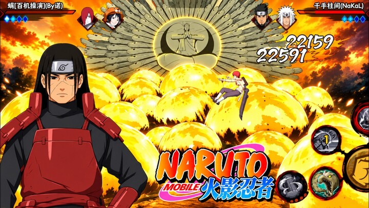 Naruto Mobile Tencent PVP - Hashirama Senju Perfect Gameplay