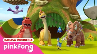 [ALL] Ep. 1~12 | Pinkfong Sekolah Dino | Kartun Dinosaurus | Pinkfong Indonesia