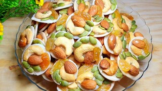 BÁNH ĐỒNG TIỀN MIX HẠT - Cách làm bánh Đồng Tiền Hạt Thập Cẩm  đẹp mắt đón TẾT cực dễ