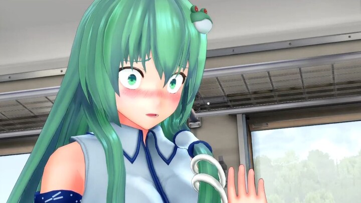 [Touhou MMD] Sanae phát hiện ra bí mật của fumo