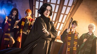 【BW2021】Super-restored Hogwarts COS กลุ่มคนจริงปรากฏขึ้น-Magic World-