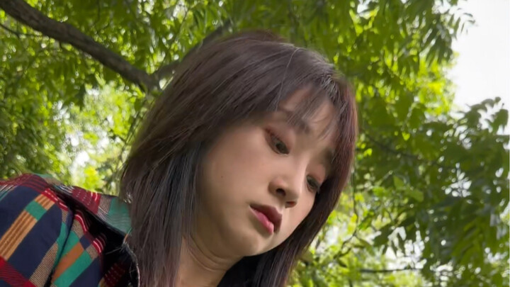 Doing grandma's work leaves grandma with nothing to do 😏 #FarmLife