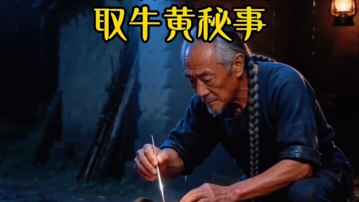 Secrets of Illegally Slaughtering Oxen in Ancient Times to Obtain Bezoar