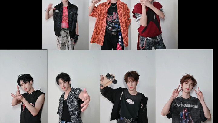 【时代少年团】七夕人生四格心动合拍