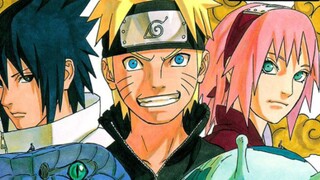 Naruto single volume cover painting appreciation