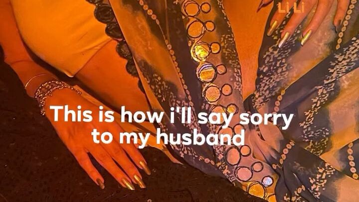 This is how I'll say sorry to my husband 🙂