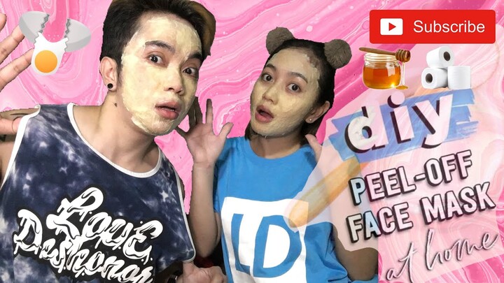 DIY PEEL-OFF MASK ( Tipid tips ngayon Home Qurantine) VLOG 11