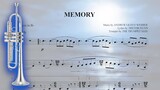 Memory (from the musical "Cats") - Bb Trumpet Sheet Music