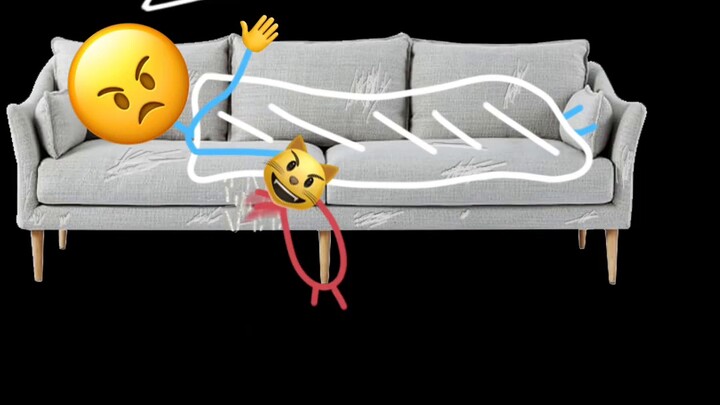 A night sleeping with cats ⑨