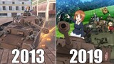 Evolution of Girls und Panzer Games [2013-2019]