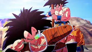 Goku Vs Raditz Boss Fight Scene - Dragon Ball Z Kakarot