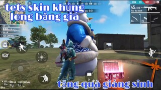 [garena free fire] #129 khủng băng giá tặng quà bạn chơi cùng sưởi ấm đêm giáng sinh