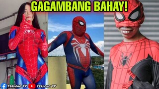 SPIDERMAN WORK FROM HOME - GAGAMBANG BAHAY - Pinoy memes, funny videos compilation