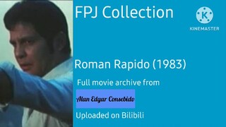 FULL MOVIE: Roman Rapido (1983) | FPJ Collection