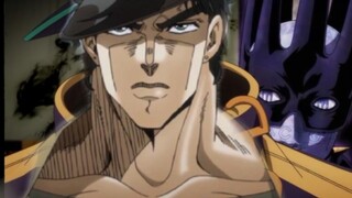 Jotaro: "Pucci, lihat apakah aku lebih lambat atau kamu lebih lambat."