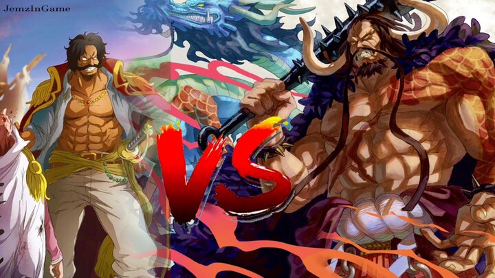 GOL D. ROGER VS KAIDO  Full Fight HD | Which one will win? | Jemz In Game | haki vs devil fruit