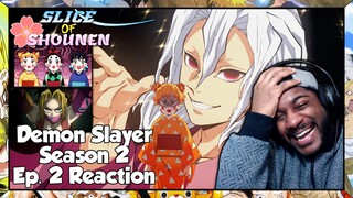 Demon Slayer Season 2 Episode 2 Reaction | EVERYONE'S NEW FAVORITE WAIFUS: ZENKO, SUMIKO, AND INOKO!