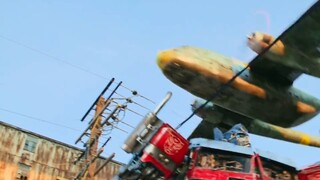 Can Optimus Prime transform into an airplane? If so, he would be a god-killer.