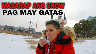 PASULAT NG NAME SA SNOW, ANG SARAP MAGING BATA | AJ PAKNERS