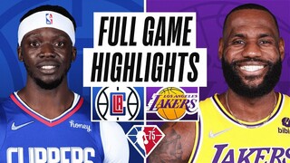 CLIPPERS at LAKERS | FULL GAME HIGHLIGHTS | February 25, 2022 | NBA Regular Season | NBA 2K22