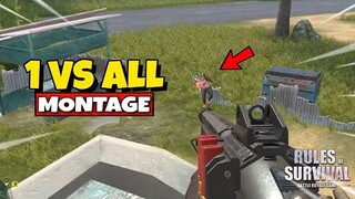 1 VS ALL MONTAGE HIGHLIGHTS! " GODLIKE PP19 WIPES "