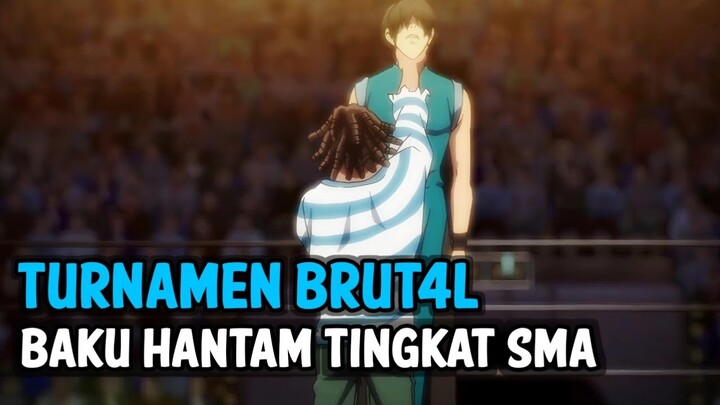 Turnamen Baku Hantam Tingkat SMA !! Alur cerita Anime The God Of HighSchool Episode 1-2