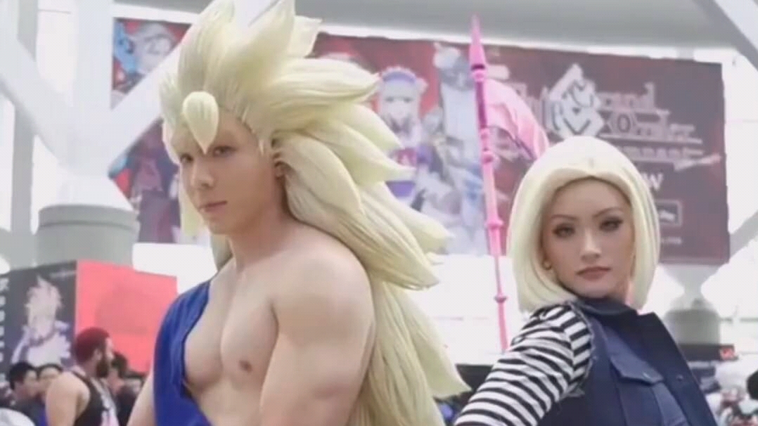 Hilarious Dragon Ball Cosplay Taps into Super Saiyan Blue Goku on