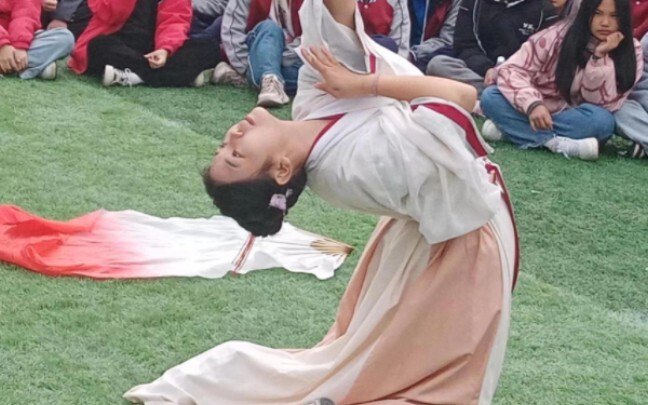 The first and last sports meeting I did the Koi dance