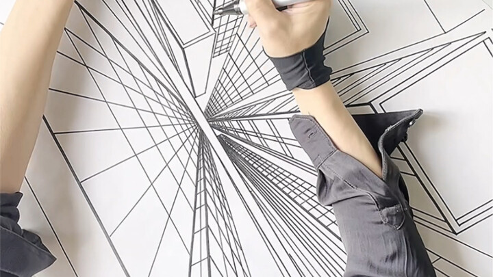 Watch this and you’ll develop a fear of heights—pen control reaches a whole new level!