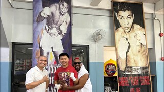 COACH BADONG AND MAMMOTH MULING BINALIKAN KUNG SAAN SILA NA TUTONG MAG BOXING