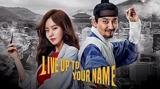 E01.LIVE UP TO YOUR NAME