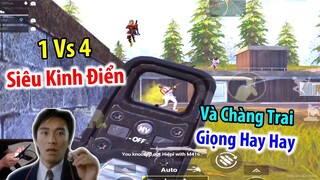 Mãn Nhãn Với Pha 1 Vs 4 SIÊU KINH ĐIỂN Và Chàng Trai Cô Đơn Giọng Hay Hay | PUBG Mobile