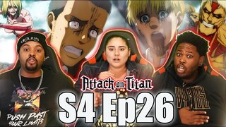 Betrayal But It’s HYPE AF 😭👀 Attack on Titan Season 4 Episode 26 REACTION