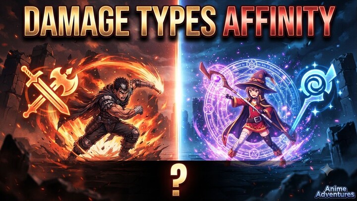 Apa Itu Damage Types di Game Anime Adventures _  #shorts #lavamilia
