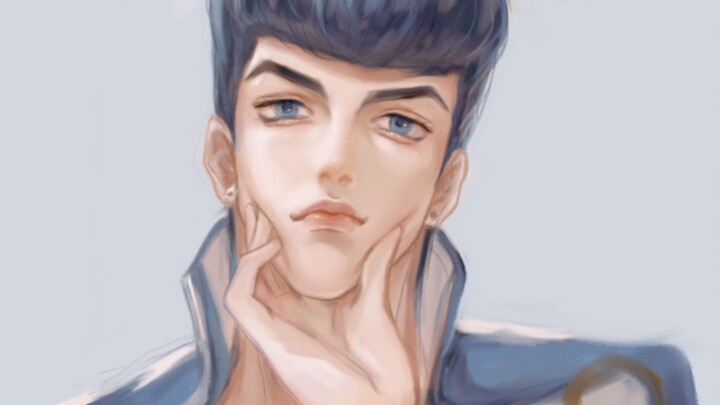 Squeeze Josuke’s face~