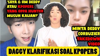 Perdebatan Daggy VS Kpopers, Bantah Sebut Semua Kpopers Oppa Hunter di Podcast Deddy Corbuzier