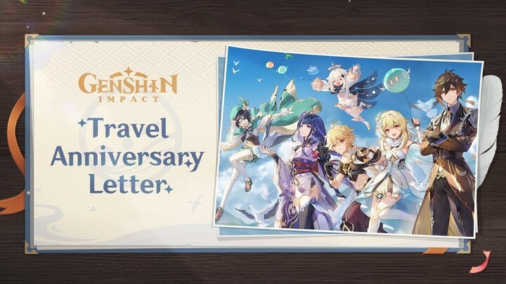 Teyvat Adventures Commemorative Video: Travel Anniversary Letter | Genshin Impact (ترجمة عربية)