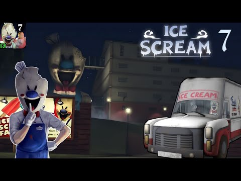 Ice scream 7 official gameplay + main menu