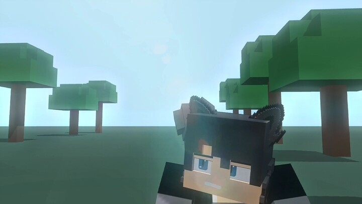 minecraft animation (prisms 3D) handphoneminiartcollab