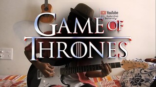 Game Of Thrones Theme Electric Guitar Cover by Sudarshan