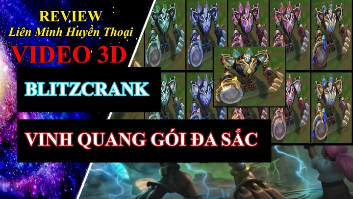 Skin Blitzcrank Vinh Quang Gói Đa Sắc - Skin Victorious ♥