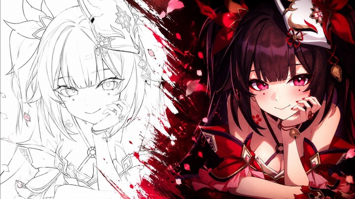 MEWARNAI ANIME 🌸