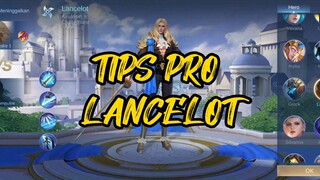 cara pro bermain lancelot dan build terbaru + tersakit