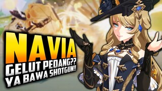 NAVIA, Geo DPS Terkuat !! | Full Review & Guide - Genshin Impact Indonesia