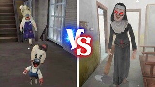 Ice Scream 5 VS Evil Nun Maze