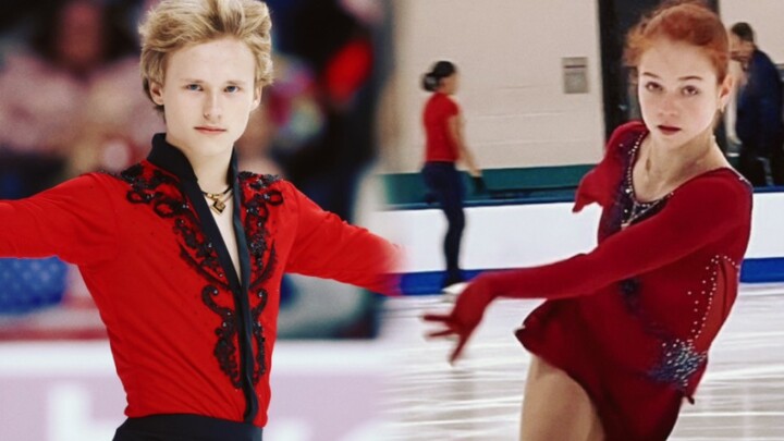[Trusova‖Ma Linlin] "Let's light up this ice rink together"