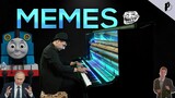 MEME SONGS ON PIANO | With super LED 😬