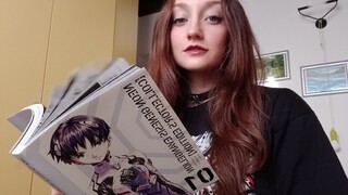 ASMR Manga gripping, page fluttering, soft spoken 🗡📚🪚