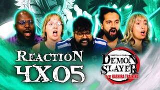 HUGE JIGGLING CAKES in THIS EPISODE! | Demon Slayer 4x5 "I Even Ate Demons" | Group Reaction!