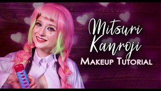 Demon Slayer Mitsuri Kanroji Cosplay Makeup Tutorial | AnyaPanda